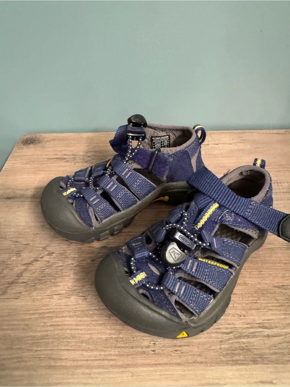Keen Kids Navy Blue Waterproof Closed-Toe Sandals
